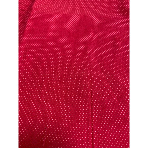 Red Polka Dot Cotton Fabric 1/2 Yards 44" Wide Quilting Sewing - Picture 1 of 10